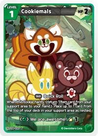 Cookiemals - Starter Deck Assortment 2: Legendary Cookie - CookieRun: Braverse TCG card