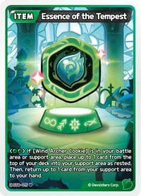 Essence of the Tempest - Starter Deck Assortment 2: Legendary Cookie - CookieRun: Braverse TCG card