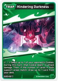 Hindering Darkness - Starter Deck Assortment 2: Legendary Cookie - CookieRun: Braverse TCG card