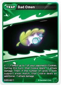 Bad Omen - Starter Deck Assortment 2: Legendary Cookie - CookieRun: Braverse TCG card