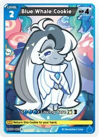 Blue Whale Cookie - Starter Deck Assortment 2: Legendary Cookie - CookieRun: Braverse TCG card