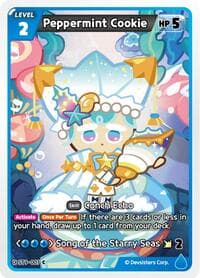 Peppermint Cookie - Starter Deck Assortment 2: Legendary Cookie - CookieRun: Braverse TCG card