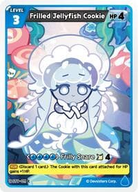 Frilled Jellyfish Cookie - Starter Deck Assortment 2: Legendary Cookie - CookieRun: Braverse TCG card