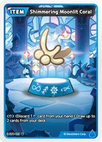 Shimmering Moonlit Coral - Starter Deck Assortment 2: Legendary Cookie - CookieRun: Braverse TCG card