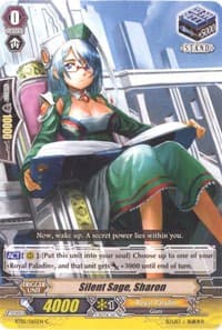 Silent Sage, Sharon - BT05: Awakening of Twin Blades - Cardfight Vanguard card