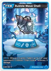 Bubble Wave Shell - Starter Deck Assortment 2: Legendary Cookie - CookieRun: Braverse TCG card