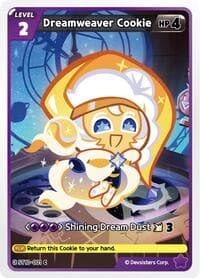 Dreamweaver Cookie - Starter Deck Assortment 2: Legendary Cookie - CookieRun: Braverse TCG card