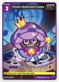 Poison Mushroom Cookie - Starter Deck Assortment 2: Legendary Cookie - CookieRun: Braverse TCG card