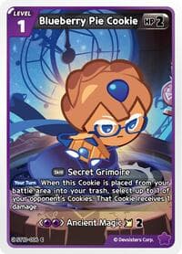 Blueberry Pie Cookie - Starter Deck Assortment 2: Legendary Cookie - CookieRun: Braverse TCG card