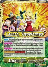Launch // Launch, Transformed - Impact Beyond Dimensions - Dragon Ball Super: Masters card