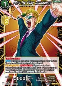Play-by-Play Announcer - Impact Beyond Dimensions - Dragon Ball Super: Masters card