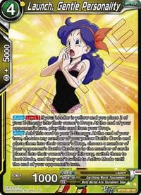 Launch, Gentle Personality - Impact Beyond Dimensions - Dragon Ball Super: Masters card