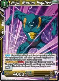Gryll, Wanted Fugitive - Impact Beyond Dimensions - Dragon Ball Super: Masters card