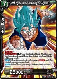 SSB Vegito, Fusion Surpassing the Legends - Impact Beyond Dimensions - Dragon Ball Super: Masters card