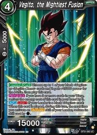 Vegito, the Mightiest Fusion - Impact Beyond Dimensions - Dragon Ball Super: Masters card