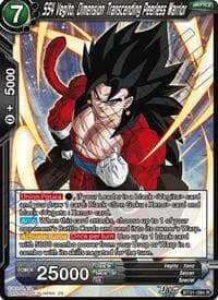 SS4 Vegito, Dimension Transcending Peerless Warrior - Impact Beyond Dimensions - Dragon Ball Super: Masters card