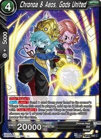 Chronoa & Aeos, Gods United - Impact Beyond Dimensions - Dragon Ball Super: Masters card