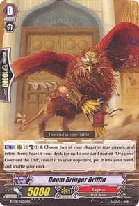 Doom Bringer Griffin - BT05: Awakening of Twin Blades - Cardfight Vanguard card