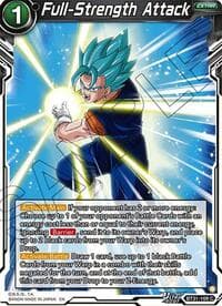 Full-Strength Attack - Impact Beyond Dimensions - Dragon Ball Super: Masters card