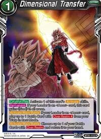 Dimensional Transfer - Impact Beyond Dimensions - Dragon Ball Super: Masters card