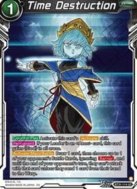 Time Destruction - Impact Beyond Dimensions - Dragon Ball Super: Masters card