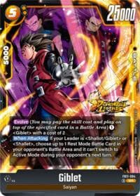 Giblet - FB11-084 - Brightness of Hope - Dragon Ball Super: Fusion World card