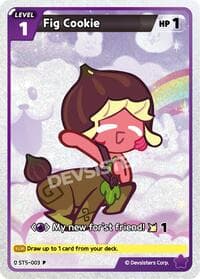 Fig Cookie - Promotion Cards - CookieRun: Braverse TCG card