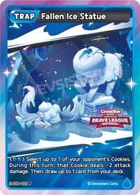 Fallen Ice Statue (Brave League) - Promotion Cards - CookieRun: Braverse TCG card