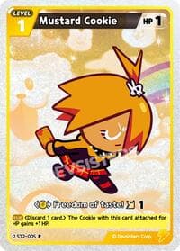 Mustard Cookie (005) - Promotion Cards - CookieRun: Braverse TCG card