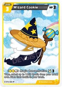 Wizard Cookie (003) - Promotion Cards - CookieRun: Braverse TCG card