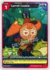 Carrot Cookie - Promotion Cards - CookieRun: Braverse TCG card