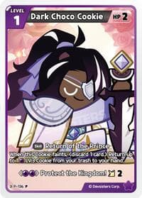 Dark Choco Cookie - Promotion Cards - CookieRun: Braverse TCG card