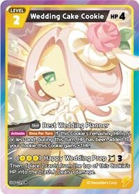Wedding Cake Cookie - Promotion Cards - CookieRun: Braverse TCG card