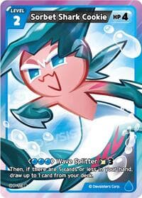 Sorbet Shark Cookie - Promotion Cards - CookieRun: Braverse TCG card