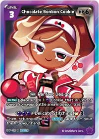 Chocolate Bonbon Cookie - Promotion Cards - CookieRun: Braverse TCG card