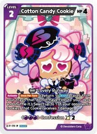 Cotton Candy Cookie - Promotion Cards - CookieRun: Braverse TCG card
