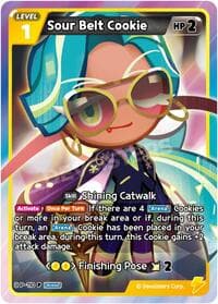 Sour Belt Cookie (110) - Promotion Cards - CookieRun: Braverse TCG card