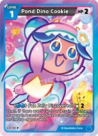 Pond Dino Cookie - Promotion Cards - CookieRun: Braverse TCG card