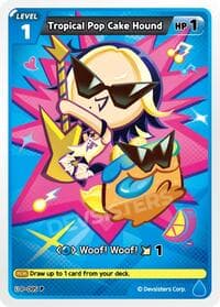 Tropical Pop Cake Hound - Promotion Cards - CookieRun: Braverse TCG card
