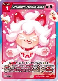 Strawberry Shortcake Cookie - Promotion Cards - CookieRun: Braverse TCG card