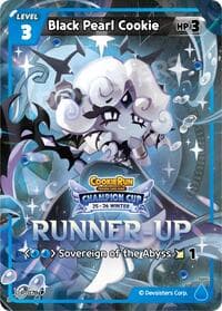 Black Pearl Cookie (Runner-up) - Promotion Cards - CookieRun: Braverse TCG card