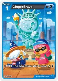 GingerBrave (076) - Promotion Cards - CookieRun: Braverse TCG card