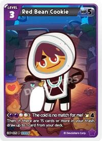 Red Bean Cookie (P-075) - Promotion Cards - CookieRun: Braverse TCG card