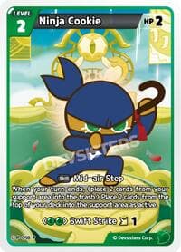 Ninja Cookie - Promotion Cards - CookieRun: Braverse TCG card