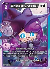 Witchberry Cookie - Promotion Cards - CookieRun: Braverse TCG card