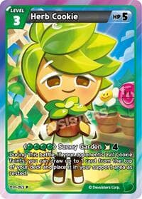 Herb Cookie - Promotion Cards - CookieRun: Braverse TCG card