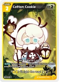 Cotton Cookie - Promotion Cards - CookieRun: Braverse TCG card