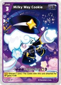 Milky Way Cookie (040) - Promotion Cards - CookieRun: Braverse TCG card