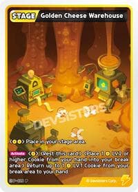 Golden Cheese Warehouse - Promotion Cards - CookieRun: Braverse TCG card