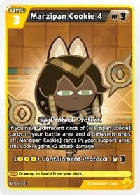 Marzipan Cookie 4 - Promotion Cards - CookieRun: Braverse TCG card